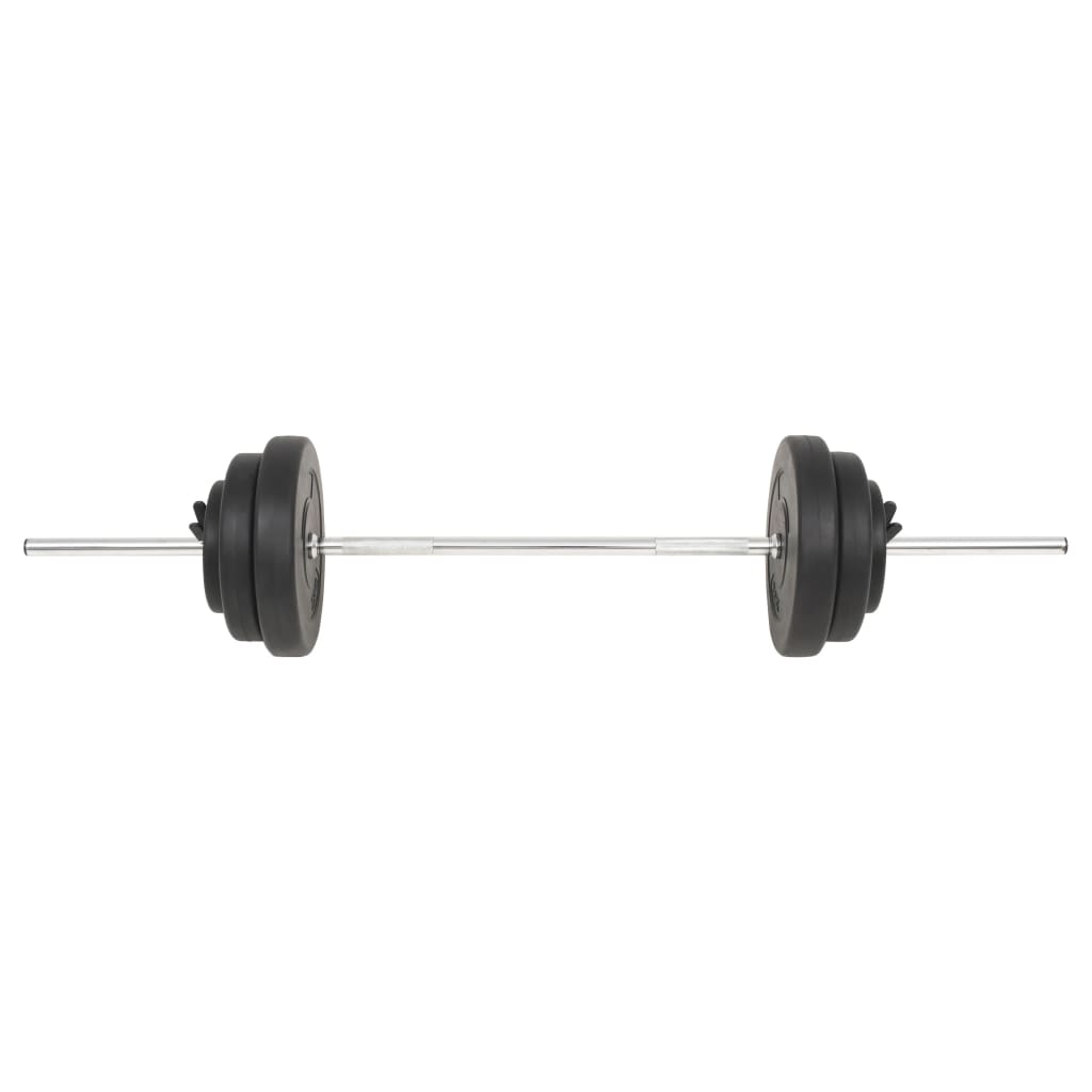 vidaXL Ensemble de haltères 30 kg