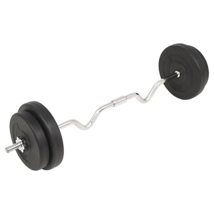 vidaXL Ensemble d'haltères 30 kg