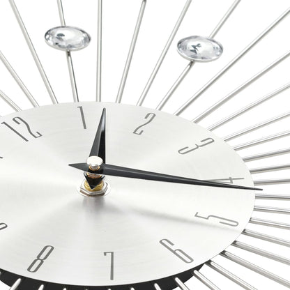 vidaXL Horloge murale avec mouvement à quartz Design moderne 50 cm