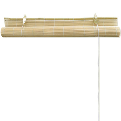 vidaXL Store roulant en bambou 150x160 cm Naturel
