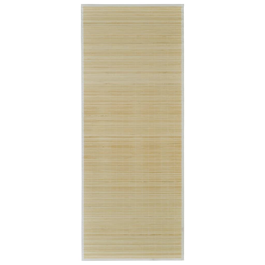 vidaXL Tapis en bambou 100x160 cm Naturel