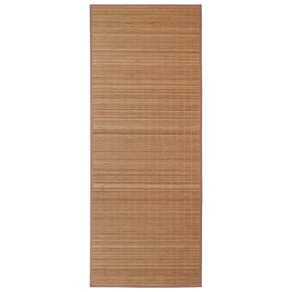 vidaXL Tapis en bambou 100x160 cm Marron