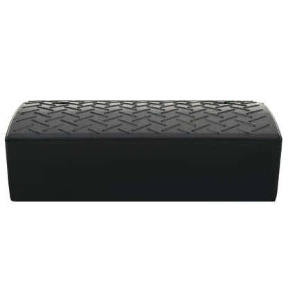 vidaXL Rampe de bordure de trottoir Caoutchouc 50x32,5x14 cm