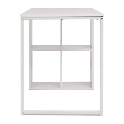 vidaXL Table d'écriture 120 x 60 x 75 cm Blanc