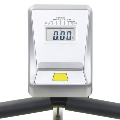 vidaXL Vélo d'appartement magnétique couché avec mesure du pouls