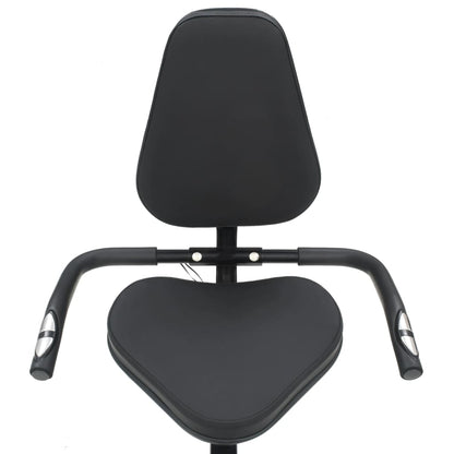 vidaXL Vélo d'appartement magnétique couché avec mesure du pouls
