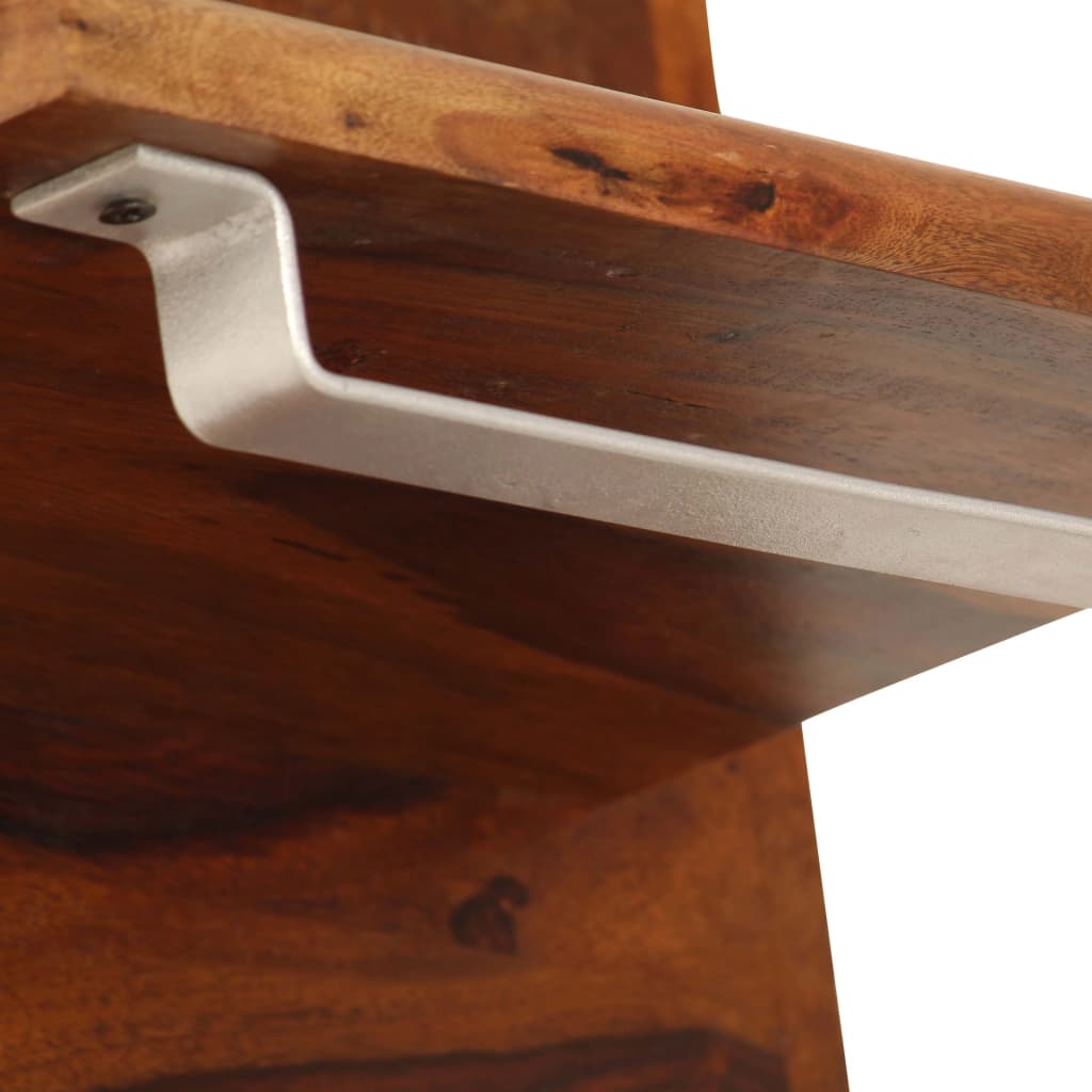 vidaXL Portemanteau Bois solide de Sesham 118 x 40 cm