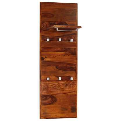 vidaXL Portemanteau Bois solide de Sesham 118 x 40 cm