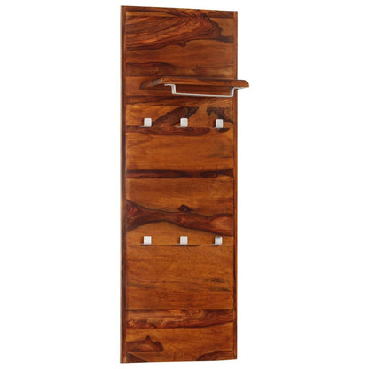 vidaXL Portemanteau Bois solide de Sesham 118 x 40 cm