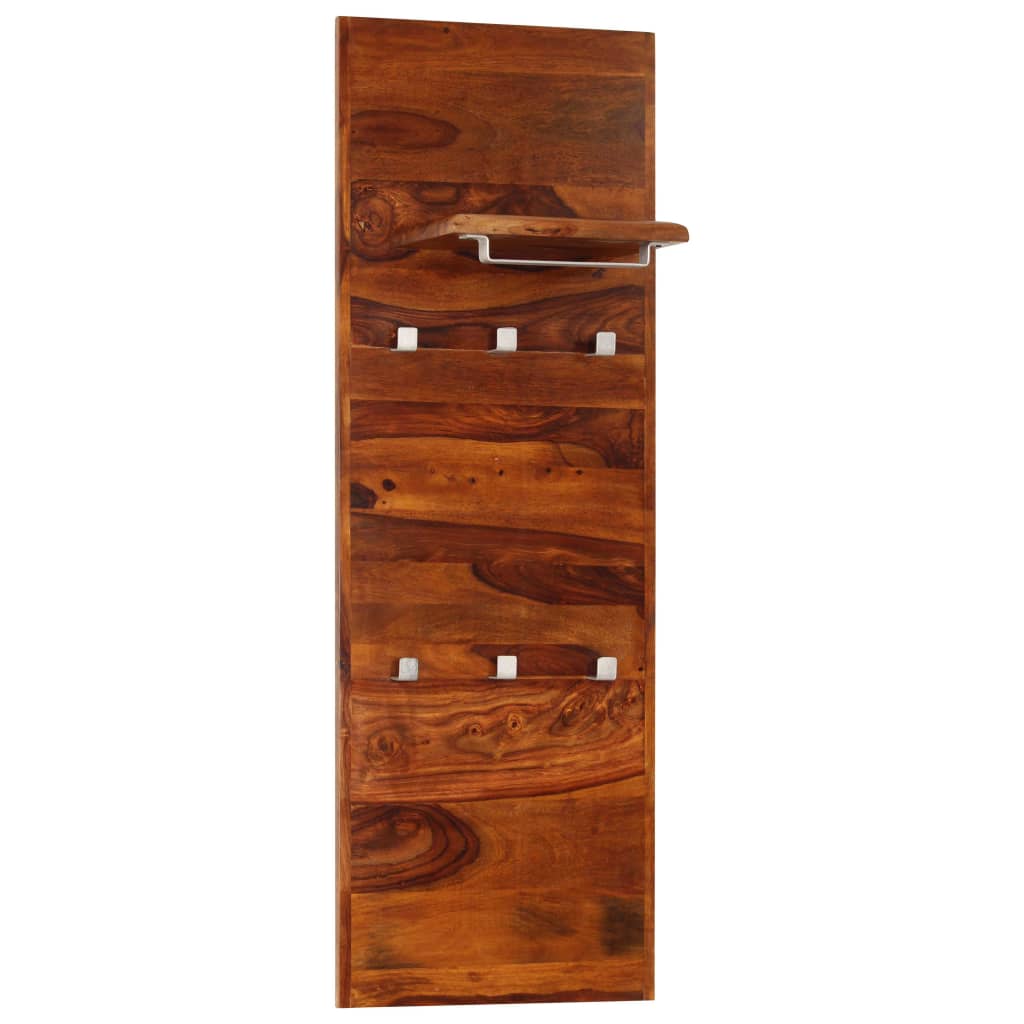 vidaXL Portemanteau Bois solide de Sesham 118 x 40 cm