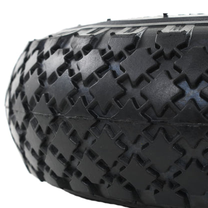 vidaXL Roues de diable 2 pcs Caoutchouc 3.00-4 (245x82)