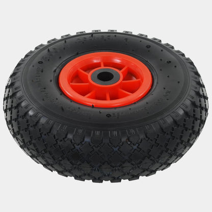 vidaXL Roues de diable 4 pcs Caoutchouc 3.00-4 (245x82)