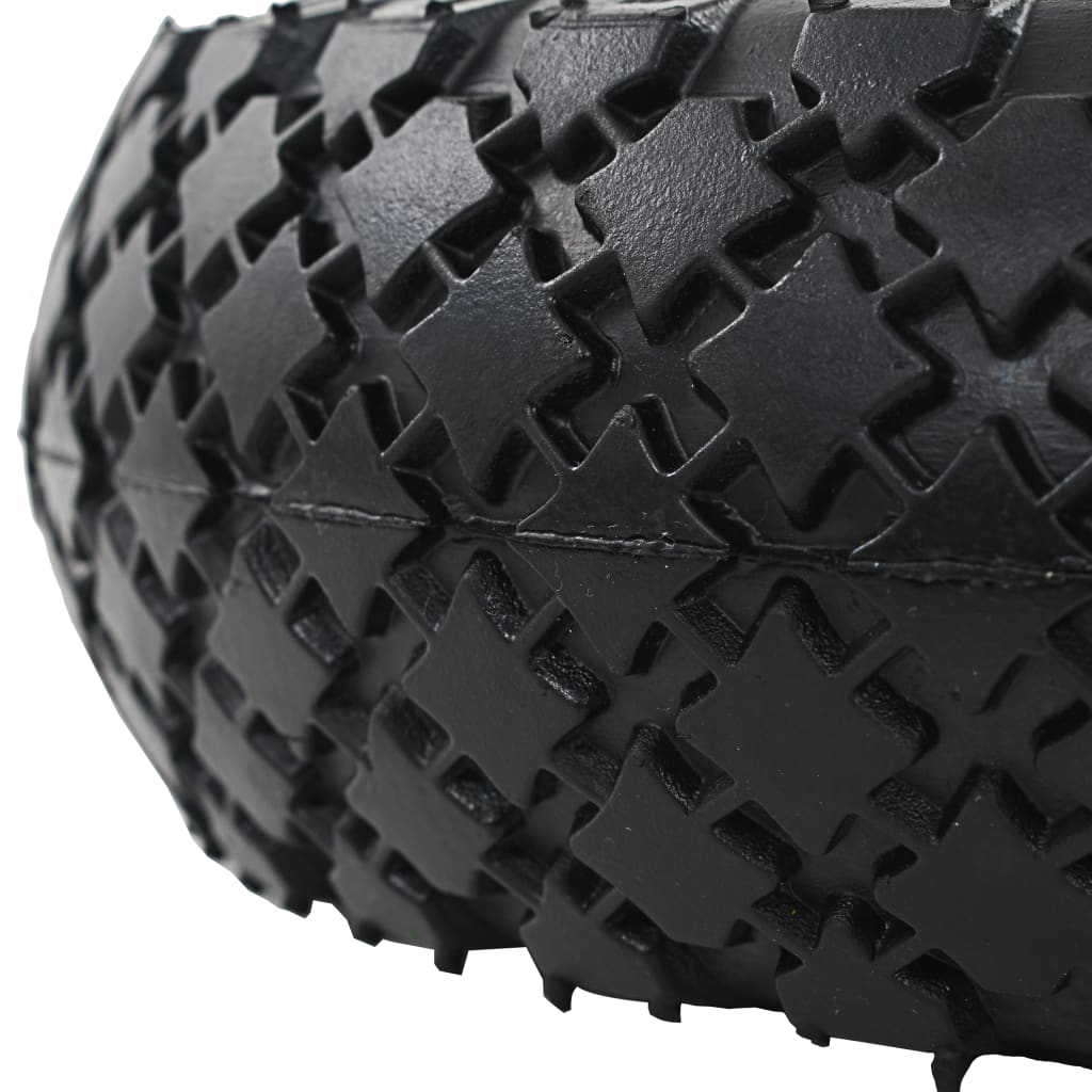 vidaXL Roues de diable 2 pcs Caoutchouc 3.00-4 (245x82)