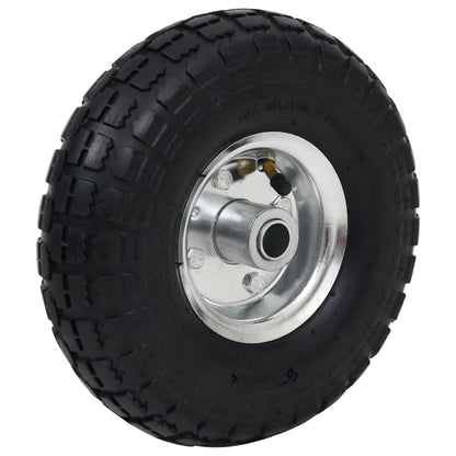 vidaXL Roue de diable 2 pcs Caoutchouc 4.10/3.50-4 (260 x 83 mm)