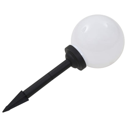 vidaXL Lampe LED sphérique solaire d'extérieur 3 pcs 20 cm RVB