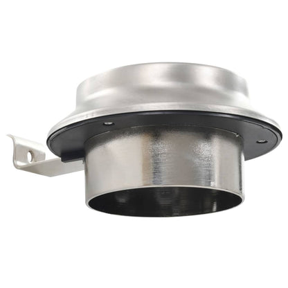 vidaXL Lampe solaire à LED ronde d'extérieur 6 pcs 12 cm Blanc