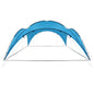 vidaXL Arceau de tente de réception 450x450x265 cm Bleu clair