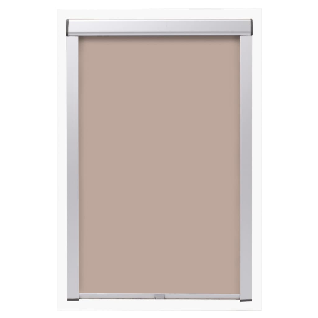 vidaXL Store occultant roulant Beige MK04