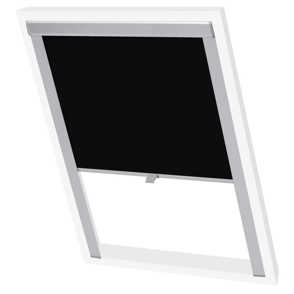 vidaXL Store occultant roulant Noir FK06