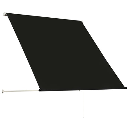 vidaXL Auvent rétractable 150x150 cm Anthracite