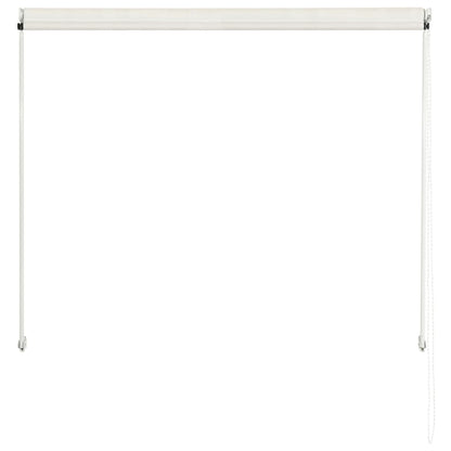 vidaXL Auvent rétractable 150x150 cm Crème