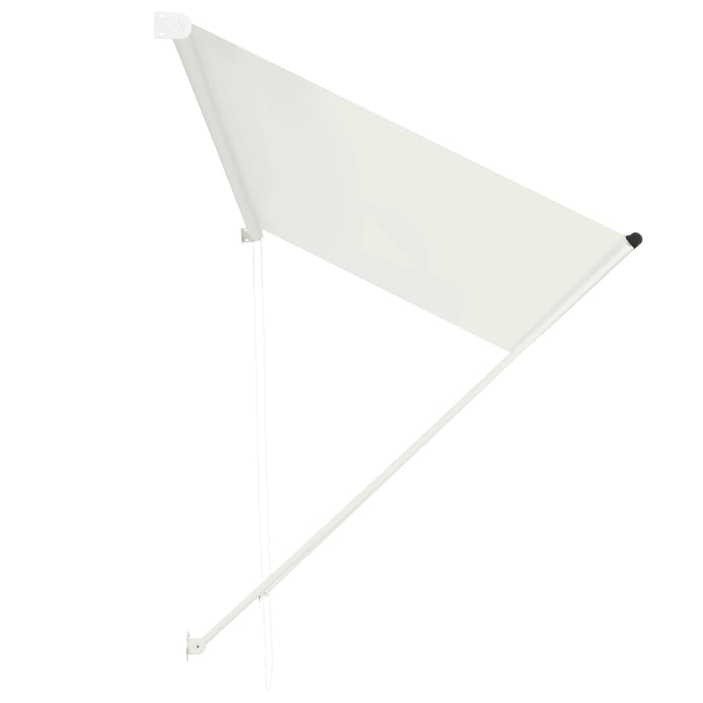 vidaXL Auvent rétractable 300x150 cm Crème