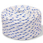 vidaXL Corde de bateau Polypropylène 14 mm 250 m Blanc