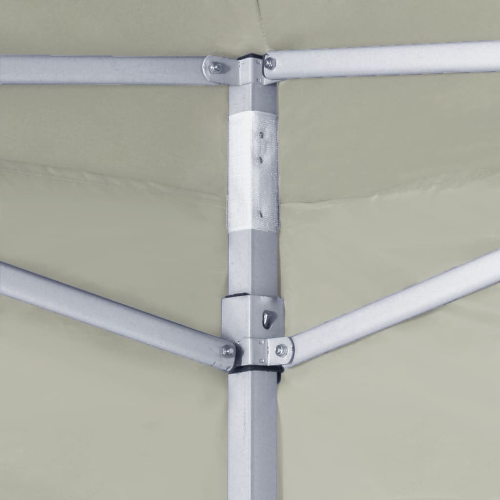 vidaXL Tente pliable avec 2 parois 3 x 3 m Crème