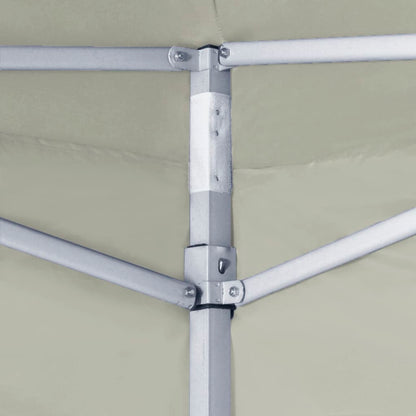 vidaXL Tente pliable avec 2 parois 3 x 3 m Crème
