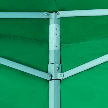 vidaXL Tente pliable avec 2 parois 3 x 3 m Vert