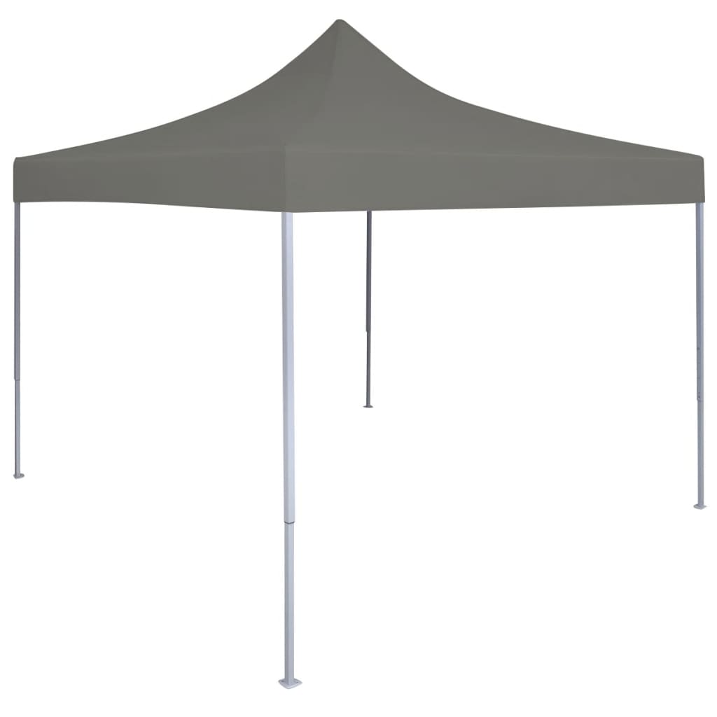 vidaXL Tente de réception escamotable 3 x 3 m Anthracite
