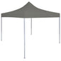 vidaXL Tente de réception escamotable 3 x 3 m Anthracite
