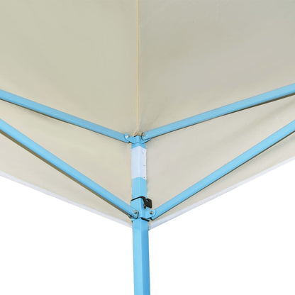 vidaXL Tente de réception pliable 3x9 m Blanc cassé