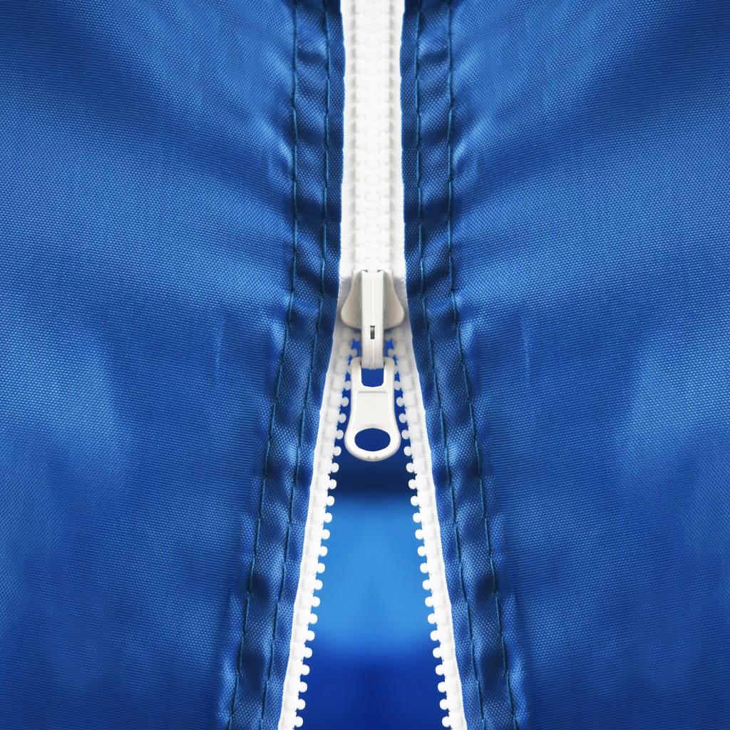 vidaXL Tente de réception pliable avec 5 parois 3x9 m Bleu