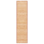 vidaXL Tapis en bambou 80x300 cm Marron