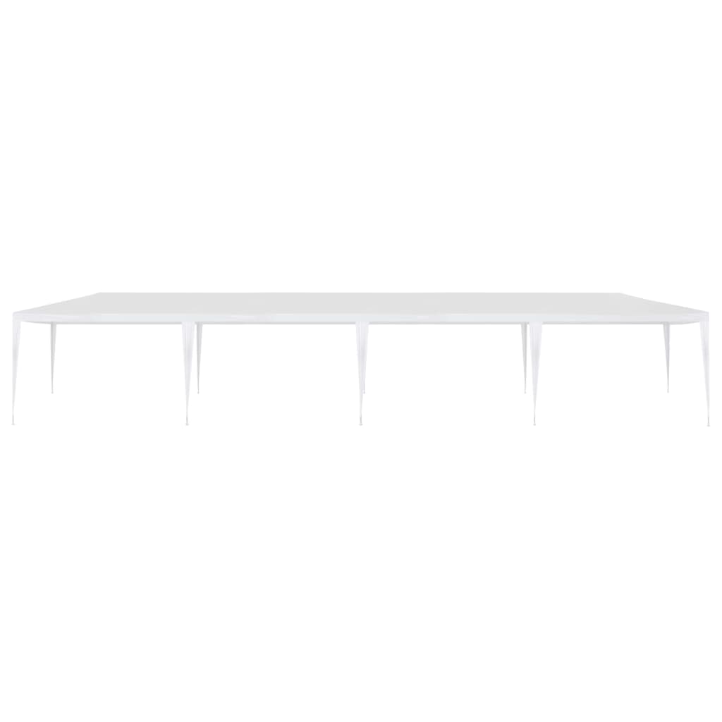 vidaXL Tente de réception 3x12 m PE Blanc