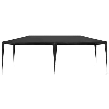 vidaXL Tente de réception 3x6 m PE Anthracite
