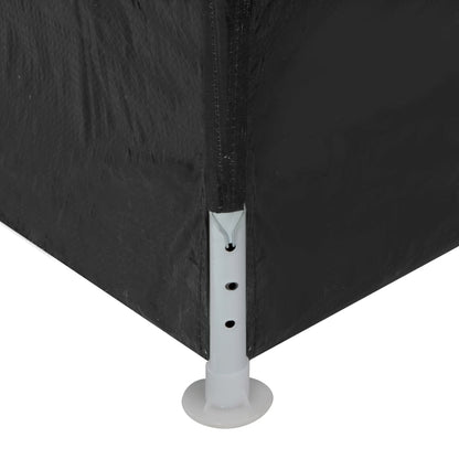 vidaXL Tente de réception 3 x 3 m Anthracite