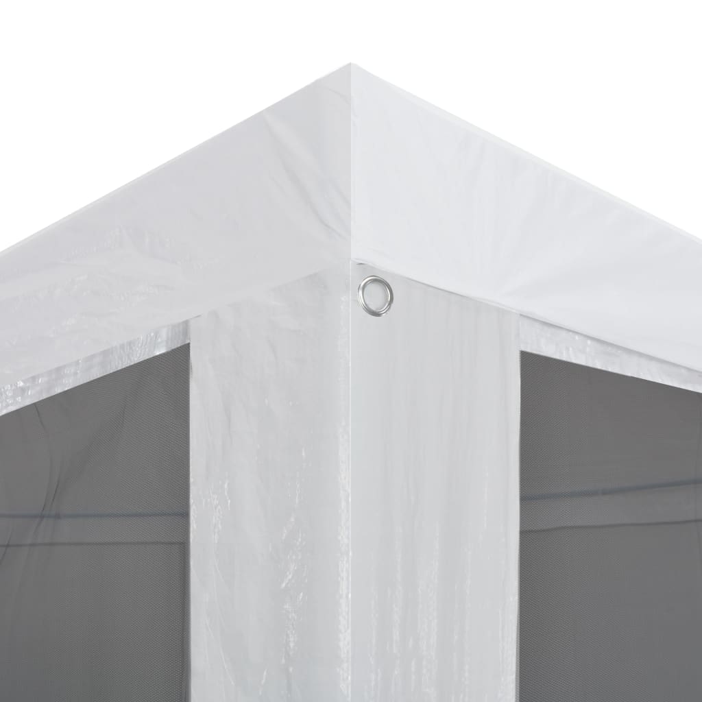 vidaXL Tente de réception avec 6 parois en maille 4 x 3 m