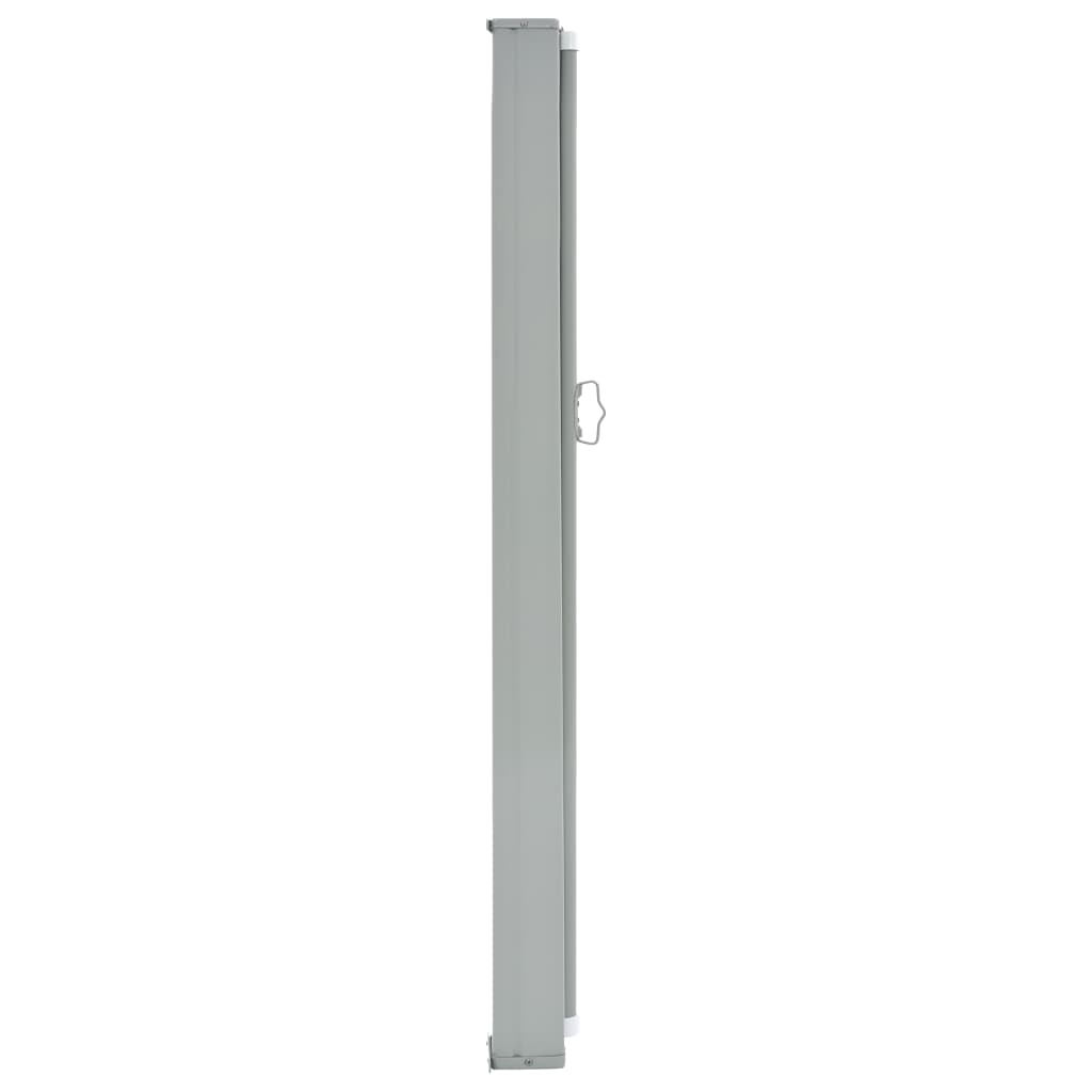 vidaXL Auvent latéral rétractable de patio 140 x 300 cm Blanc cassé