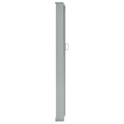 vidaXL Auvent latéral rétractable de patio 140 x 300 cm Blanc cassé