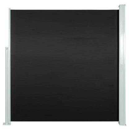 vidaXL Auvent latéral rétractable 140 x 300 cm Noir