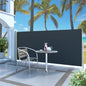 vidaXL Auvent latéral rétractable 140 x 300 cm Noir