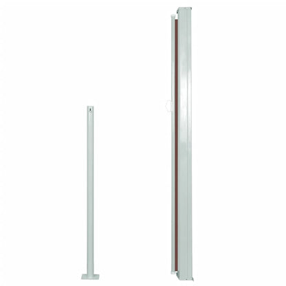 vidaXL Auvent latéral rétractable 140 x 300 cm Marron