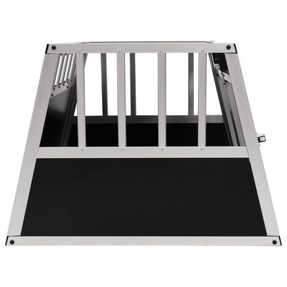 vidaXL Cage pour chien à double porte 89 x 69 x 50 cm