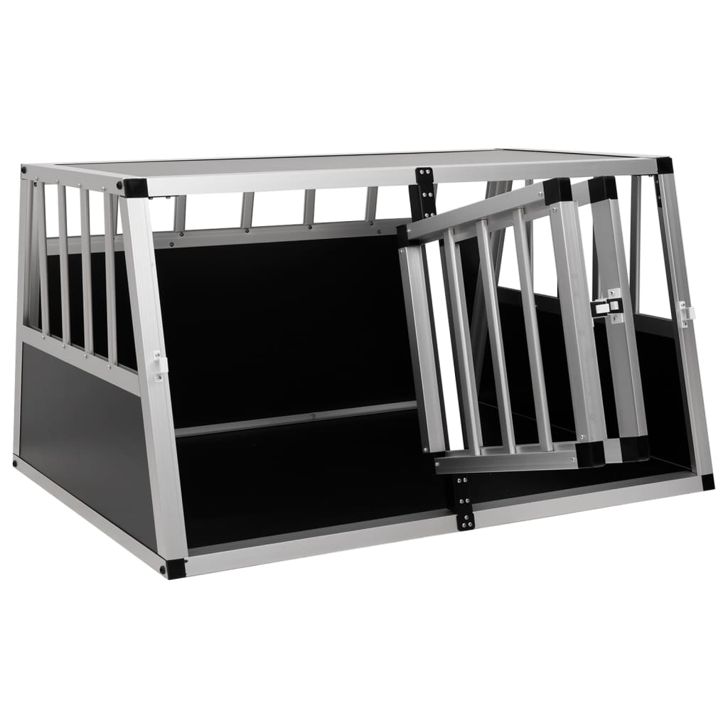 vidaXL Cage pour chien à double porte 89 x 69 x 50 cm