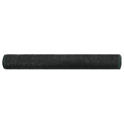 vidaXL Clôture de tennis PEHD 1,2 x 50 m Noir