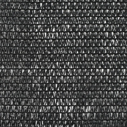 vidaXL Clôture de tennis PEHD 1,2 x 50 m Noir