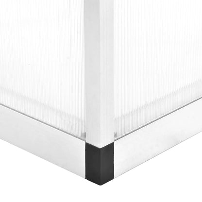 vidaXL Serre Aluminium 302x190x195 cm 11,19 m³