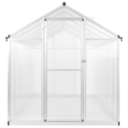 vidaXL Serre Aluminium 421x190x195 cm 15,6 m³